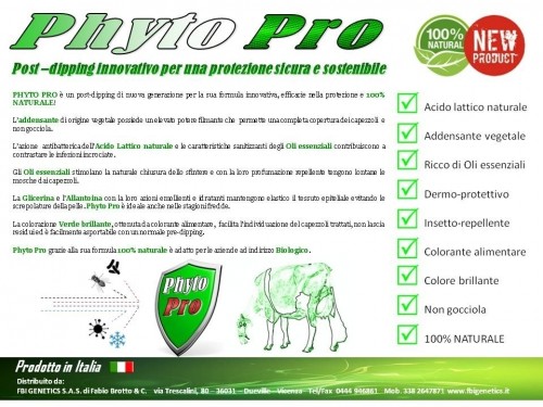 Phyto Pro, post dipping naturale con Acido Lattico e Oli essenziali - FBI GENETICS