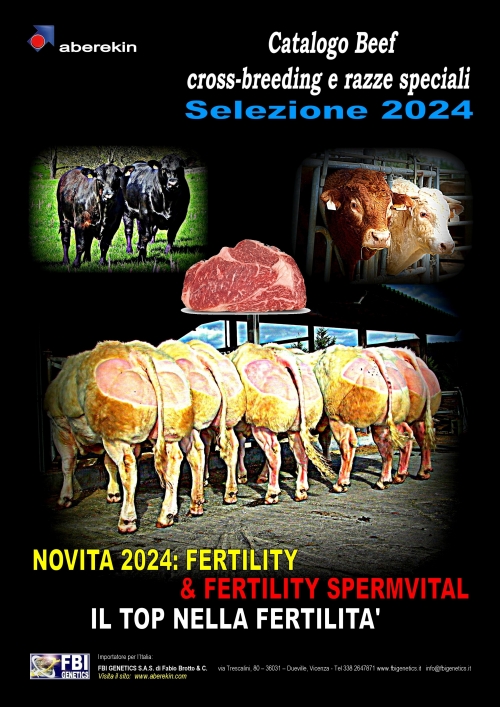 Catalogo Beef e Razze Speciali selezione 2024 - FBI GENETICS