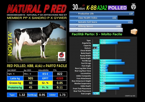 NATURAL P RED - DE000365326519 - FBI GENETICS